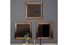Mone Spiegelset, 3 Stuks, Brons