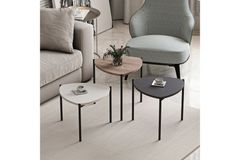 Medway Lenny Metalen Zettafels, Antraciet