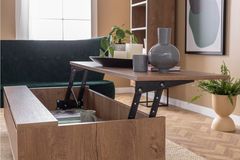 New Laxus Smart Coffee Table, Dark Wood