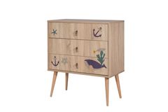 City Marin Chest of Drawers, Oak