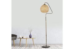 Coude Vloerlamp, Goud