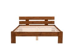 Berlin King Size Bed, 160 x 200 cm, Walnut