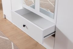 Metalia Lux Kledingkast met 6 Deuren en 2 Lades