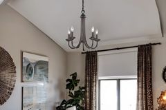 Apliqa Ferd Hanglamp met 5 Lampjes, Zwart