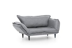 Futon Vino 2-Zitsbank, Grijs