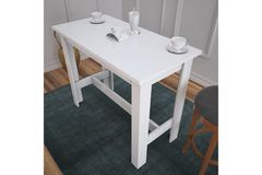 Barra Bartafel, 120x60 cm, Wit Hoogglans