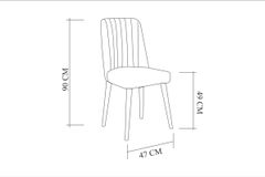 Stormi Stoel, Wit & Groen