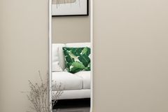 Mone Ceos Decoratieve Spiegel, Wit