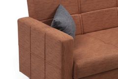 Polia 3-Zitsbank, Steenrood