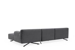 Ella Corner Sofa Right Chaise, Grey