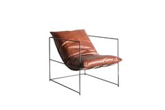 Sohomanje Franklin Echtleren Fauteuil, Bruin