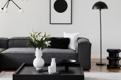 Frid Modulaire Hoekbank, Antraciet