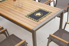 Daisy Tuinset, 8 Zits, Cappicino