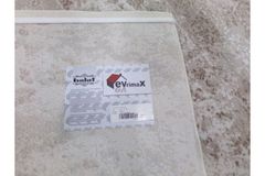 Vauxhall Square Plain Rug, 120 x 180 cm, Brown