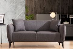 Bellisimo 2-Zitsbank, Antraciet