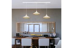 Bellezza Champion Hanglamp met 3 Lampjes, Wit