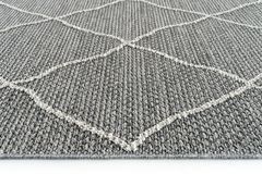 Elite Elle Machinetapijt, 80x250 cm, Grijs, 02