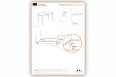 Sortie Ovale Tafel en Donau Stoelenset, 130x75 cm