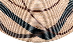 Klotho Jute Tapijt, 150x150 cm, Veelkleurig