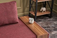 Fly Fauteuil, Links, Bordeauxrood