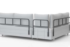 Iwaki Hoekbank Rechts, Geel