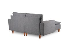 Pafu Lungo Mini-Hoekbank, Grijs