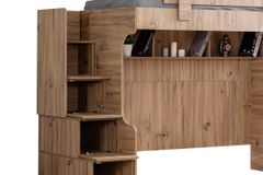 Viva Stapelbed met Bureau, 90x190 cm