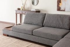 Tulip Hoekbank Links, Antraciet (Zonder pouf)