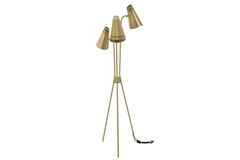 Lumexx Acacia Vloerlamp Met Laserkop, Verouderd