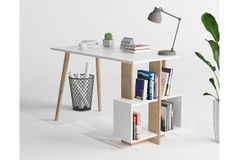 Lagomood Side Bureau, Wit en Eik