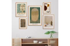 Paul Klee Art Print Set with Frame