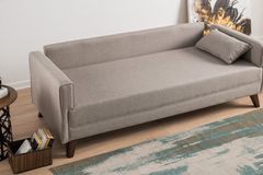 Bella Soft 3-Zitsbank, Creme