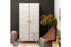 Suwon Kledingkast met 4 Deuren