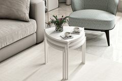 Medway Lenny Zettafelset , 3-delig, Wit