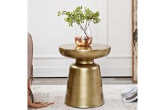 Venolta Bijzettafel, Goud