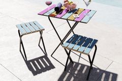 Bino Balkonset, Blauw