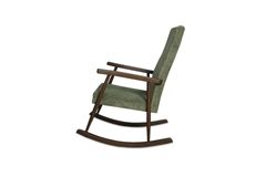 Asedia Trend Schommelstoel, Kaki & Walnoot