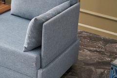 Fly Fauteuil, Rechts, Blauw