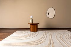 Nami Machinetapijt, 80x150 cm, Creme en Beige