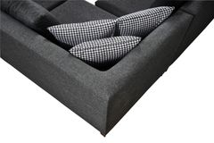 Masse Hoekbank Links, Antraciet