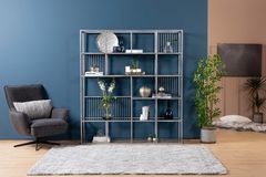 Lola Boekenrek, 160 cm, Zilver