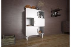 Mint Kitchen Cabinet, White