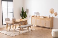 Torenna Console, 190 cm, Eiken