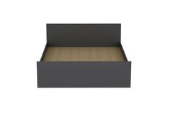 Tideway King Bed, 150 x 200 cm, Anthracite