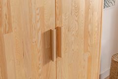 Ranch Houten Kledingkast met 2 Deuren