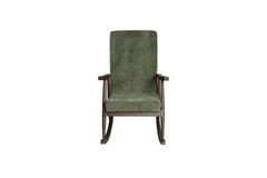 Asedia Trend Schommelstoel, Kaki & Walnoot