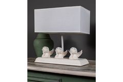 Misto 3 Angels Table Lamp, White