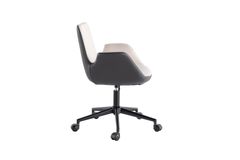 Dora Bureaustoel, Crème Antraciet