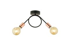 Apliqa Cross Fell Moderne Hanglamp met Lampjes, Koper