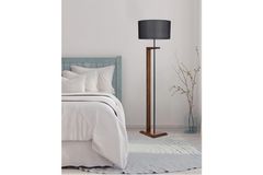 Lumexx Violet Cilinder Lamp, Zwart